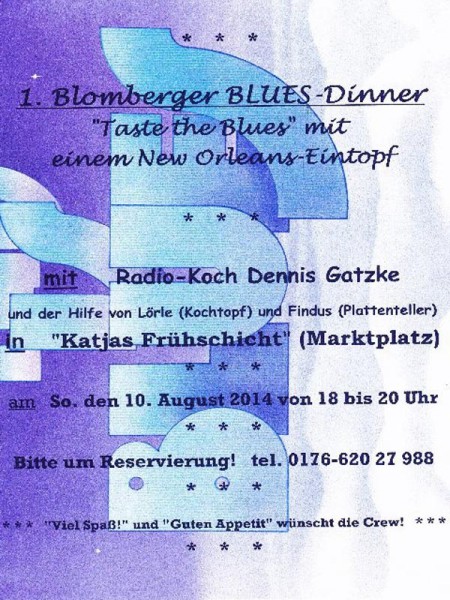 Blues-Dinner